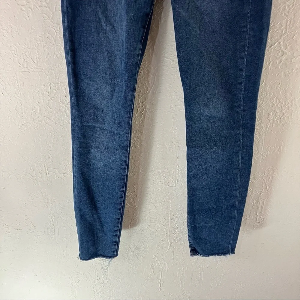Good American Good Legs High Waisted Skinny Jeans in Blue 518 - Picture 6 of 10